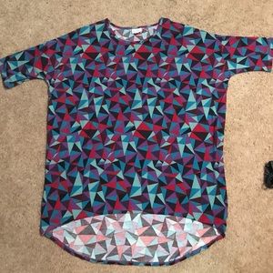 Lularoe L Irma - Abstract Geometric Pattern